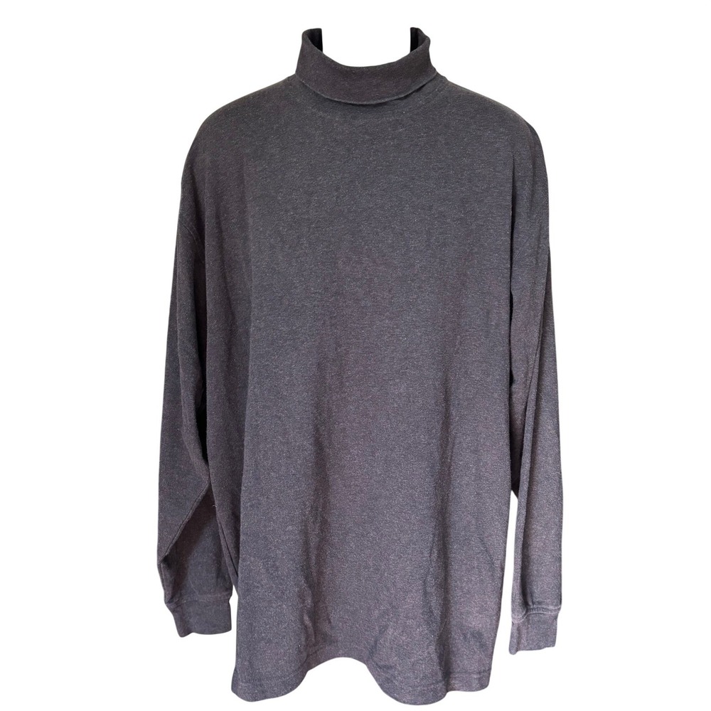 Lone Cypress Pebble Beach Pima Cotton Performance Turtleneck Sz XL Gray